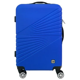 Valise rigide ABS bleu 8 roues 60x41x23cm Spotlight