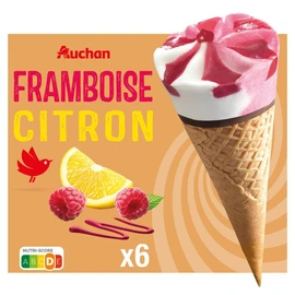 Cônes glacés framboise citron (426g)