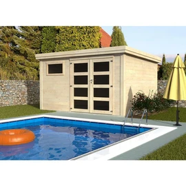 Abri de jardin bois - 9,6m² - PAOLO