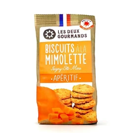 Biscuits salés à la mimolette d'Isigny-Ste-Mère (100g)