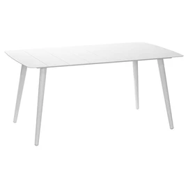 Table de jardin - 4/6 places - Aluminium - Blanc - CORFOU