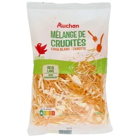 Mélange de crudités chou blanc carotte (250g)