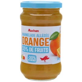 Marmelade allégée d'orange 35% de fruits (340g)
