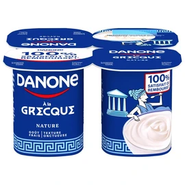 Yaourt à la grecque nature (4x110g)