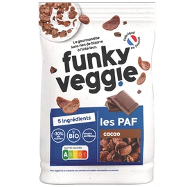 Céréales Funky Veggie Les PAF enrobées de cacao bio sans gluten (300g)