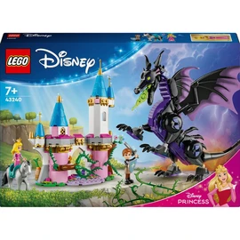 Disney 43240 - Maléfique en Dragon, Jouet de Construction Pour les Enfants et les Fans de La Belle au Bois Dormant