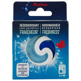 Désodorisant lave-vaisselle fraicheur (x2)