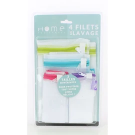 Lot de 4 Filets de lavage 92009 Blanc