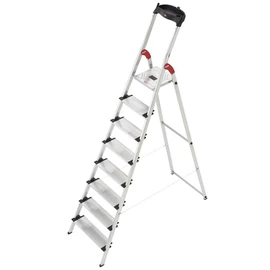 Escabeau 8 marches larges 3m45 en aluminium - PROFISTEP XXL