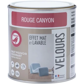 Peinture velour dépolluante rouge canyon 0,5L