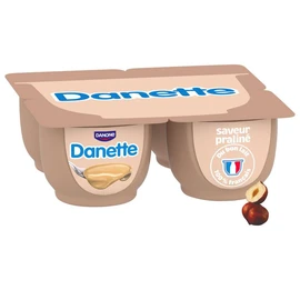 Crème dessert au praliné (4x125g)