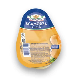 Scamorza fumée au lait pasteurisé fumée au bois de hêtre (250g)