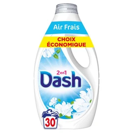 Détergent liquide air frais et fleurs blanches (1,35l)