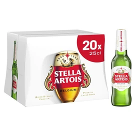 Bière blonde 5% bouteilles (20x25cl)