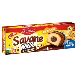 Gâteaux Savane Max moelleux au chocolat (180g)