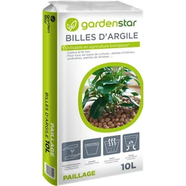 Billes d'argile 8/16mm- 10L