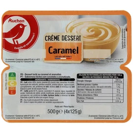 Crème dessert caramel (4x125g)