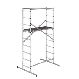 Echafaudage roulant d'escalier 4m en aluminium - HOBBYSTEP H4