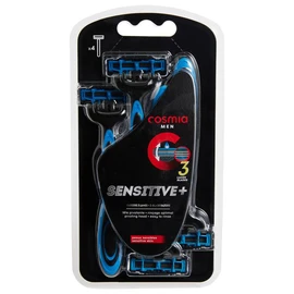 Rasoirs jetables sensitive+ 3 lames pour peaux sensibles (x4)