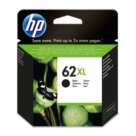 Cartouche d'Encre HP 62XL Noire grande capacité Authentique (C2P05AE)
