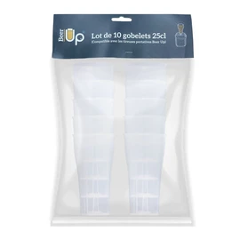 Lot de 10 verres 25 cl 10VGD - Transparent