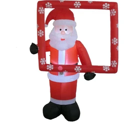 Père Noël gonflable 180 cm