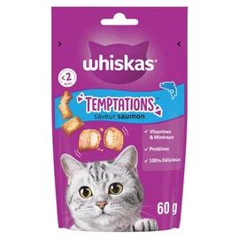 Temptations Friandises saveur saumon pour chat adulte (60g)