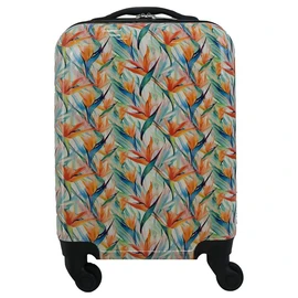 Valise rigide ABS multi-couleur 4 roues 50x32x21cm Fantasy