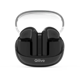 Écouteurs Q1049 TWS - Noir et Transparent