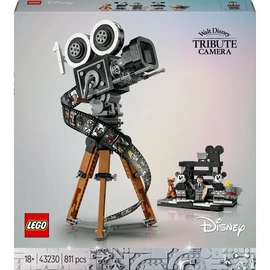 LEGO Disney 43230 La Caméra Hommage à Walt Disney, Maquette pour Adultes, avec Mickey et Minnie Mouse