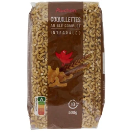 Coquillettes intégrales au blé complet (500g)