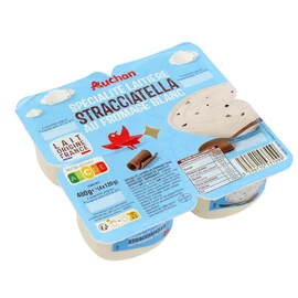Spécialité laitière Stracciatella au fromage blanc (4x120g)