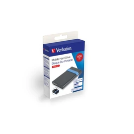 Disque dur externe Reconditionné 500 GO USB 3.2  - Noir