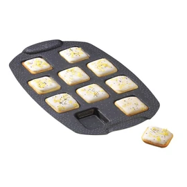 Moule à mini carrés aluminium recyclé PERFECTBAKE mini