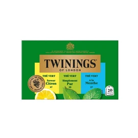 Assortiment de thé vert citron et menthe (34g)