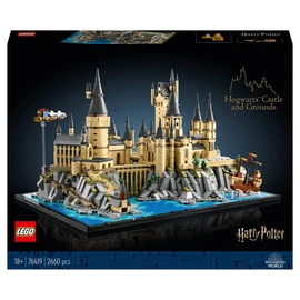 LEGO Harry Potter 76419 Le Château et le Domaine de Poudlard, Maquette à Construire pour Adultes, Incluant les Lieux Iconiques