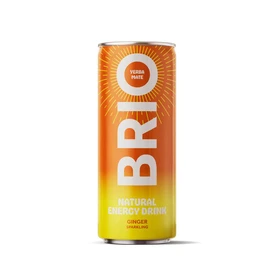 Boisson énergisante gazeuse au maté et gingembre bio boîte (25cl)