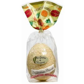 Nougatine aux graines de sésame moulage oeuf (100g)