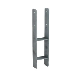 Support en H pour fixation carport - Poteaux 12x12cm
