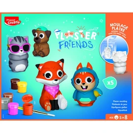 Moulages Plâtre de 5 animaux