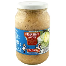Choucroute au naturel pré cuite (880g)