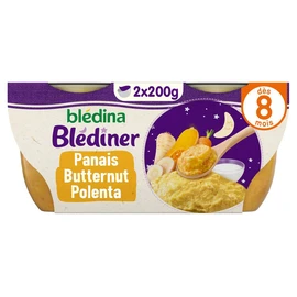 Blédiner bols crémeux de panais butternut & polenta dès 8 mois (2x200g)