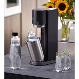 Machine à soda avec 2 carafes DUO - Noir