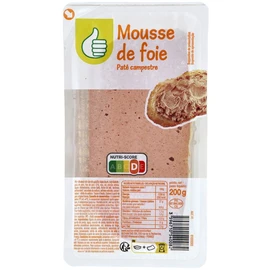 Mousse de foie tranche (200g)