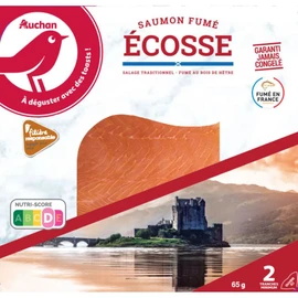 CULTIVONS LE BON Saumon fumé d'Écosse (65g)