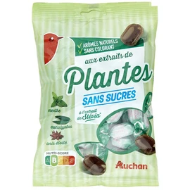 Bonbons aux plantes sans sucres à la stévia (150g)