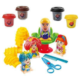 Ensemble pâte à modeler coiffeur