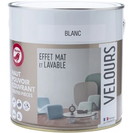 Mono couche blanc velour 2 L