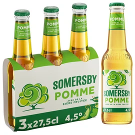 Bière aromatisée à la pomme 4.5% (3x27.5cl)