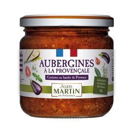 Aubergines à la provençale cuisinées au basilic de Provence (360g)